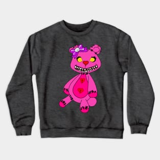 Girl zombie bear Crewneck Sweatshirt